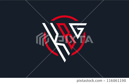 KBG triangle modern logo 116861198