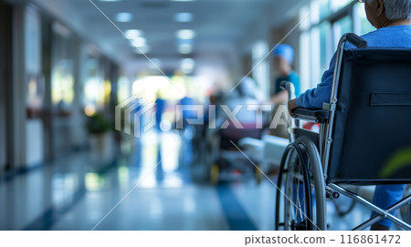 Elderly Patient Care in Healthcare Facility Elderly Patient Care in Healthcare Facility 116861472