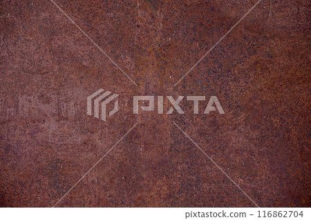 brown iron background texture. brown iron background texture. 116862704