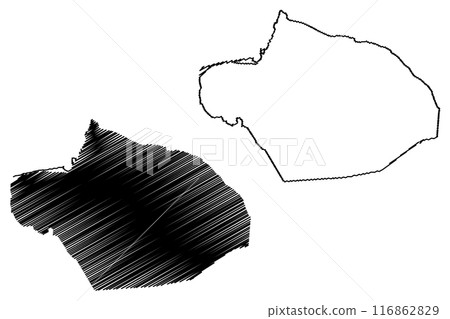 Putten Town and municipality (Kingdom of the Netherlands, Holland, Gelderland or Guelders province) map vector illustration, scribble sketch Putten map Putten Town and municipality (Kingdom of the Netherlands, Holland, Gelderland or Guelders province) map vector illustration, scribble sketch Putten map 116862829