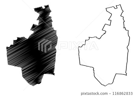 Renswoude municipality (Kingdom of the Netherlands, Holland, Utrecht province) map vector illustration, scribble sketch map Renswoude municipality (Kingdom of the Netherlands, Holland, Utrecht province) map vector illustration, scribble sketch map 116862833