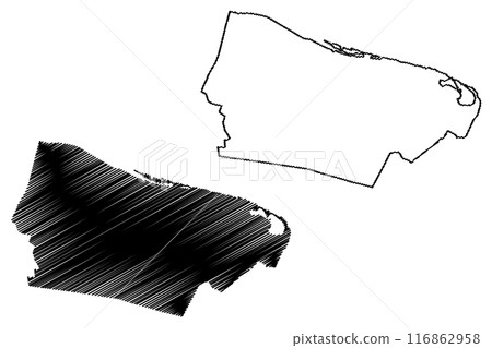 Beuningen municipality (Kingdom of the Netherlands, Holland, Gelderland or Guelders province) map vector illustration, scribble sketch Beuningen map Beuningen municipality (Kingdom of the Netherlands, Holland, Gelderland or Guelders province) map vector illustration, scribble sketch Beuningen map 116862958