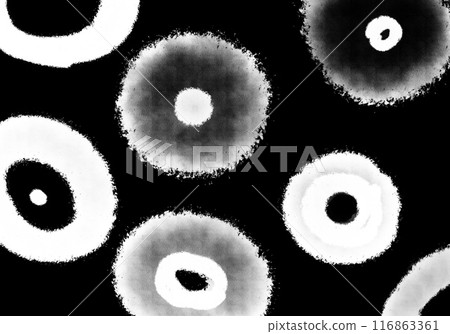 Bold black minimalistic ink watercolour hand drawn illustration shapes abstract Bold black minimalistic ink watercolour hand drawn illustration shapes abstract 116863361