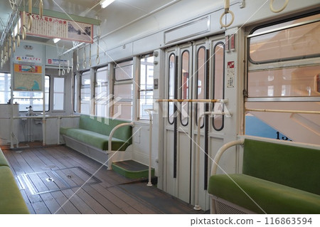 Yokohama City Tram Museum in Yokohama, Kanagawa Prefecture, Japan Yokohama City Tram Museum in Yokohama, Kanagawa Prefecture, Japan 116863594