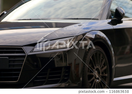 Black sports car Black sports car 116863638