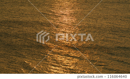 Water Surface Shimmering In Sun On Sunny Day. Beautiful Blue Or Green Background Of Water. Real time. 116864640
