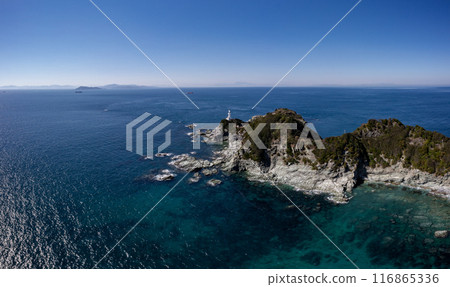 Sadamisaki Lighthouse in winter (Ikata Town, Ehime Prefecture) Sadamisaki Lighthouse in winter (Ikata Town, Ehime Prefecture) 116865336