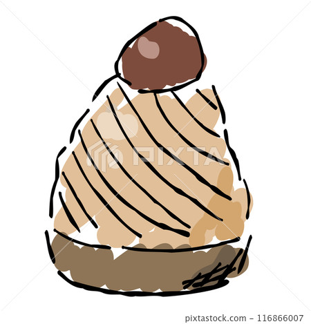 時尚手繪萬寶龍插畫裝飾秋季 時尚手繪萬寶龍插畫裝飾秋季 116866007