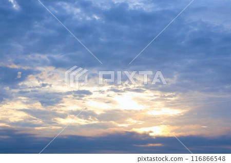 cloudy morning landscape cloudy morning landscape 116866548