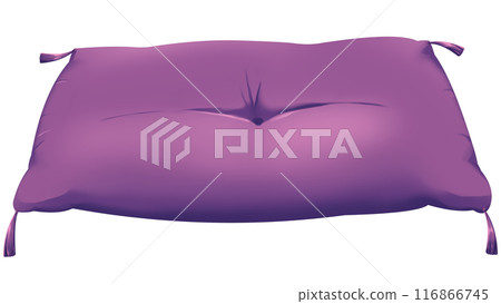 紫色坐墊 116866745