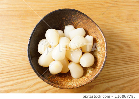 pickled rakkyo 116867785