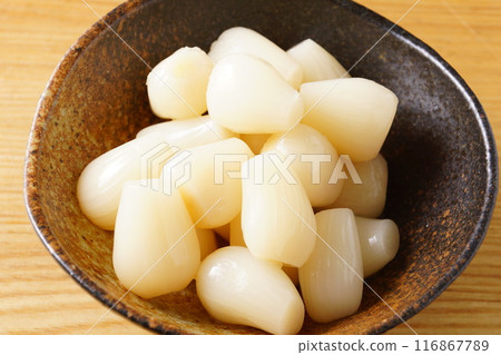 pickled rakkyo pickled rakkyo 116867789