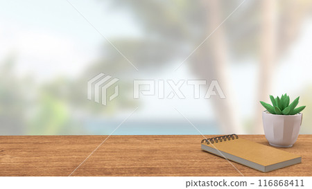 The small plant on wood table for Background concept 3d rendering. The small plant on wood table for Background concept 3d rendering. 116868411