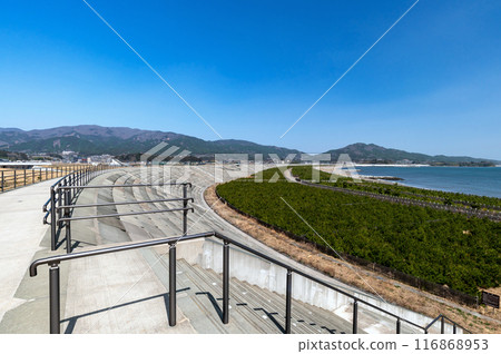 [Rikuzentakata, Iwate] Takata Matsubara seawall 116868953