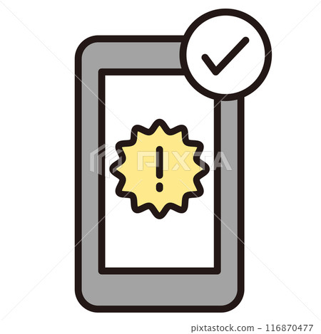 緊急聯繫智慧型手機圖示說明 116870477