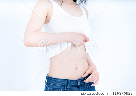 Women's waist [parts cut] 116870922