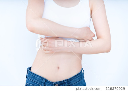 Women's waist [parts cut] 116870929