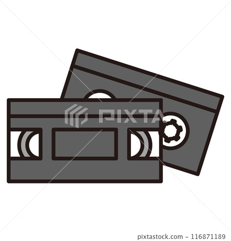 Video tape icon illustration 116871189