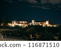The Alhambra at night 116871510