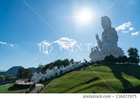 Wat Huay Pla Kang in Chiang Rai, Thailand 116872975