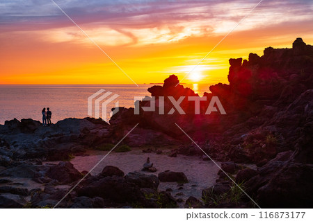 Sixteen Rakan Rocks - Evening Scenery 116873177