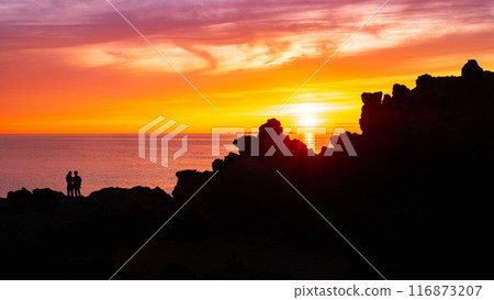 Sixteen Rakan Rocks - Evening Scenery 116873207