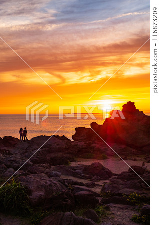 Sixteen Rakan Rocks - Evening Scenery 116873209