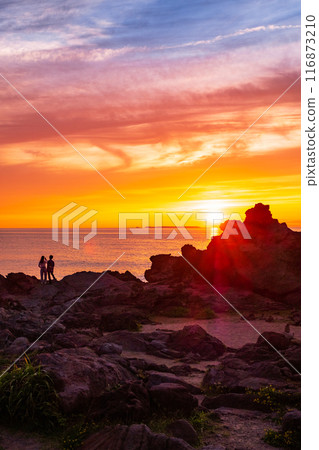 Sixteen Rakan Rocks - Evening Scenery 116873210