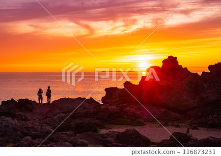 Sixteen Rakan Rocks - Evening Scenery 116873231