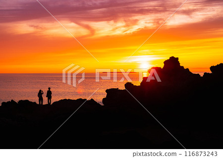 Sixteen Rakan Rocks - Evening Scenery 116873243