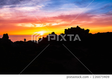 Sixteen Rakan Rocks - Evening Scenery 116873409