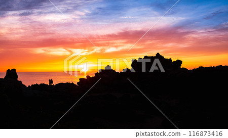 Sixteen Rakan Rocks - Evening Scenery 116873416
