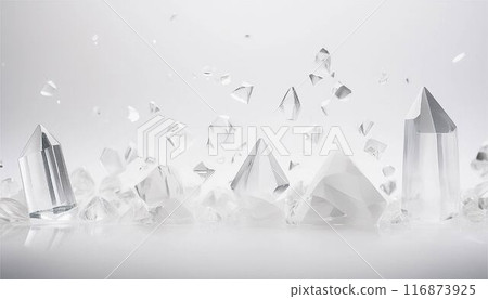 Crystal, crystal, destruction, quartz, mineral, ore, crystal, image 116873925