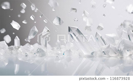 Crystal, crystal, destruction, quartz, mineral, ore, crystal, image 116873928