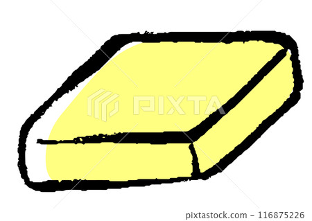 刷塗奶油插畫 刷塗奶油插畫 116875226