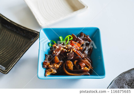Braised raw wood ear mushrooms Braised raw wood ear mushrooms 116875685