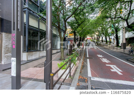 Sakurazaka, a side street of Shibuya Sakura Stage 116875820