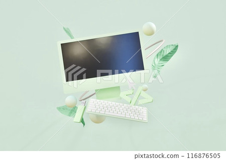 Floating Green PC 116876505