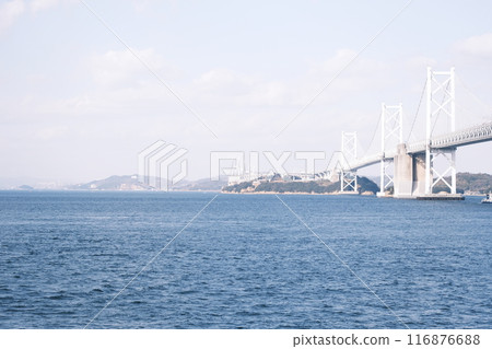 從薩米島看到的瀨戶內海的材質 116876688