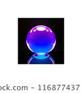 Abstract blue light illustration 116877437
