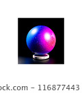 Abstract blue light illustration 116877443