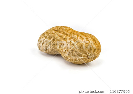 peanuts on a white background 116877905