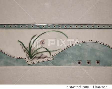 時尚的瓷磚圖案 116878430