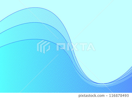 抽象的藍色曲線 116878493