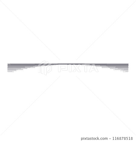 Set of grainy noise and stipple shadow dots with gradient edges. Flat vector illustration isolated on white background. 116878518