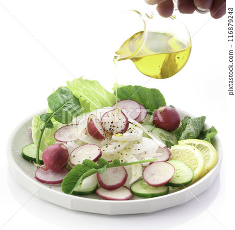 蘿蔔蔬菜沙拉 116879248