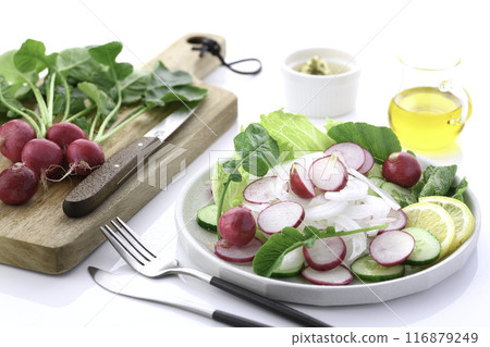 蘿蔔蔬菜沙拉 116879249