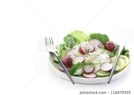 Radish vegetable salad Radish vegetable salad 116879305