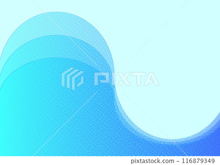 藍色波浪背景 藍色波浪背景 116879349