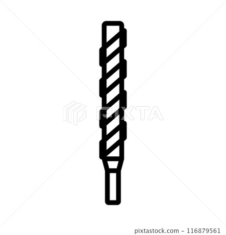 drill bit icon symbol drill bit icon symbol 116879561